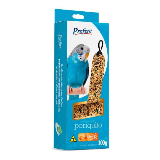 Prefere Bastão Periquito 100g
