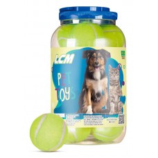 9039 - POTE C/15 BOLAS TENIS DECORATIVA LCM