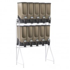 46337 - MOVEL DISPENSER HIBRIDO 10X40L GOLD/PRETO