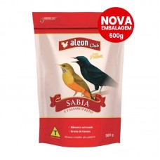 3614 - ALCON CLUB SABIA E PASSARO PRETO 500g (nova embalagem)