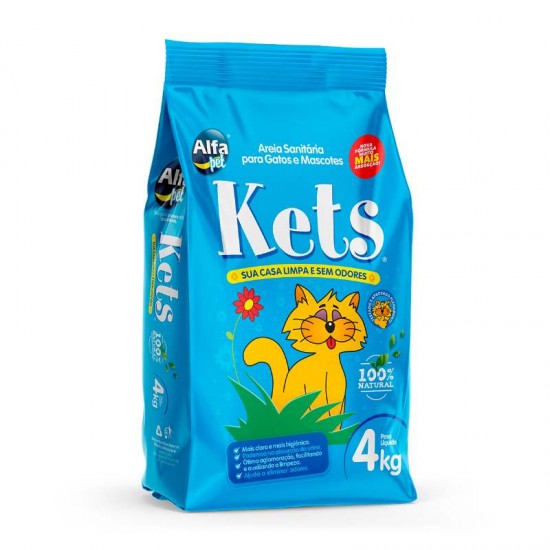 AREIA KETS AZUL FARDO 5X4 KG