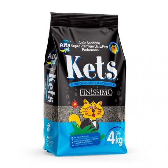 AREIA KETS FINISSIMO FARDO 5X4KG