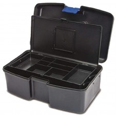 9718 - MALETA C/1 BANDEJAS ARTICULADAS PRETA (4025)