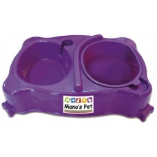 10317 - COMEDOURO PRATIC GRANDE ROXO (MANOS)