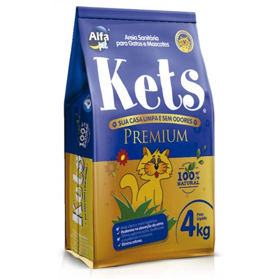 AREIA KETS PREMIUM FARDO 5X4KG
