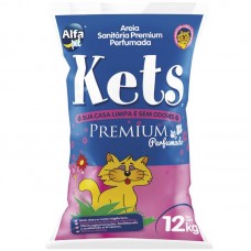 11346 - AREIA KETS PREMIUM PERFUMADA 12KG