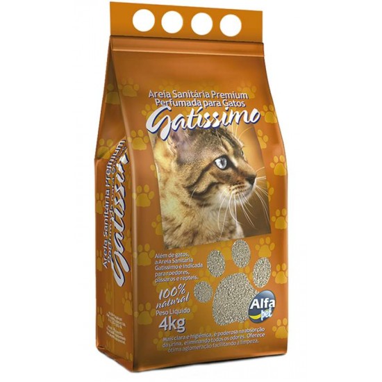 AREIA GATISSIMO FARDO 5X4KG