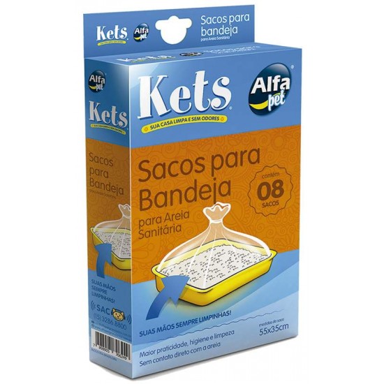 SACOS KETS PARA BANDEJA  PARA AREIA