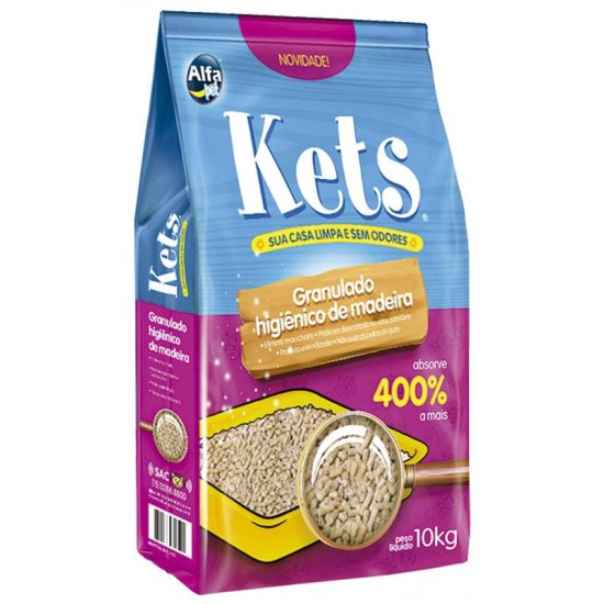 GRANULADO DE MADEIRA KETS 10 KG