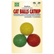 10440 - CATBALL CATNIP PET PIRA C/3 UNIDADES