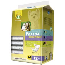35002 - FRALDA DESCARTAVEL M CHALESCO- C/12