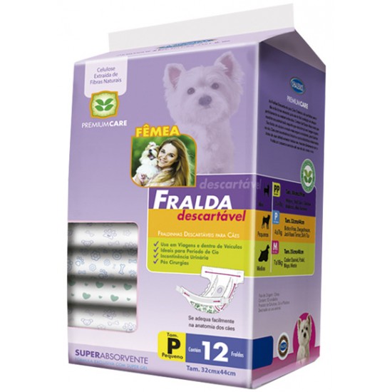 FRALDA DESCARTAVEL P  CHALESCO- C/12