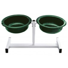 15883 - COMEDOURO DUPLO REGULAVEL PINT.GDE 2200ml