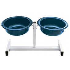 15885 - COMEDOURO DUPLO REGULAVEL PINT.PEQ 950ml