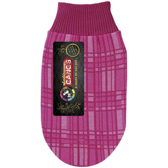 ROUPA DE LA P/ CAES ROSA N. 02