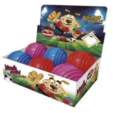 12517 - BOLA MACICA COL. C/ FRISO 90 MM SUPER BIG C/6