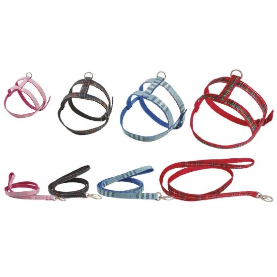 CONJ.GUIA E PEITORAL XADREZ D&G N.0