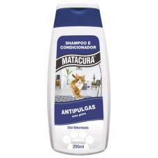 38950 - SHAMP/COND.GATOS MATACURA ANTI PULGAS 200ML