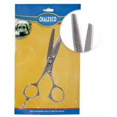 4883 - TESOURA DENTADA PEQUENA 14CM CHALESCO