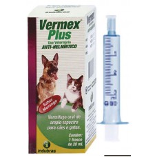 27308 - VERMEX PLUS FRASCO 20 ML INDUBRAS