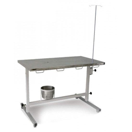 MESA CIRURGICA C/REGULAGEM DE ALTURA