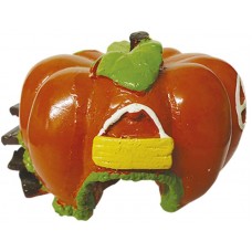 12774 - ENFEITE RESINA CASA HAMSTER ABOBORA P