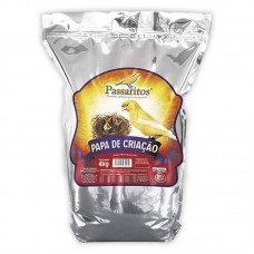 6169 - PAPA DE CRIACAO PASSARITOS REFIL 4KG