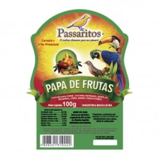 6163 - PAPA DE FRUTAS PASSARITOS C/10X100G