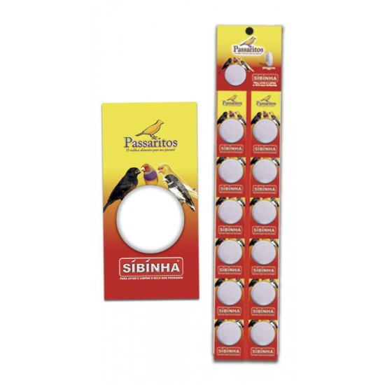 SIBINHA CARTELA C/12X05G
