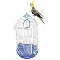 3286 - GAIOLA REDONDA LUXO TIETE CALOPSITA/AGAR