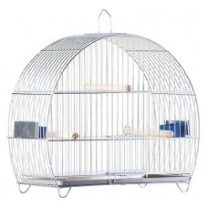 7559 - GAIOLA LONDRINA OVAL N.6 ZINCADA