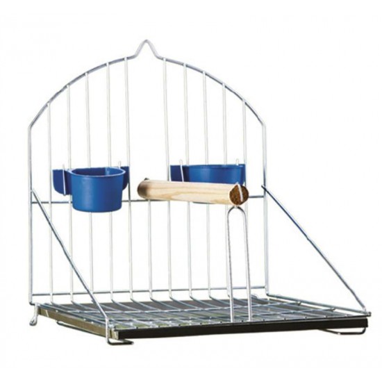 POLEIRO PAPAGAIO N.12 ZINCADA