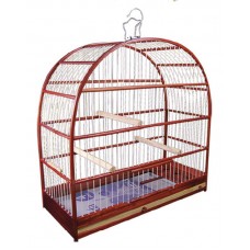 4096 - GAIOLA ROSSA CANARIO  MOGNO