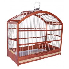 4095 - GAIOLA ROSSA COLEIRA MOGNO 