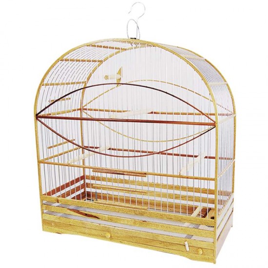 GAIOLA BRUS CURIO M. ALUMINIO N5 CANELA