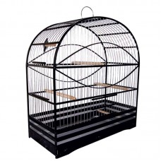 1030 - GAIOLA BRUS CURIO M. ALUMINIO N5 PRETA