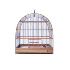 38001 - GAIOLA ARCO MADEIRA FUNDO ALUMINIO N.1