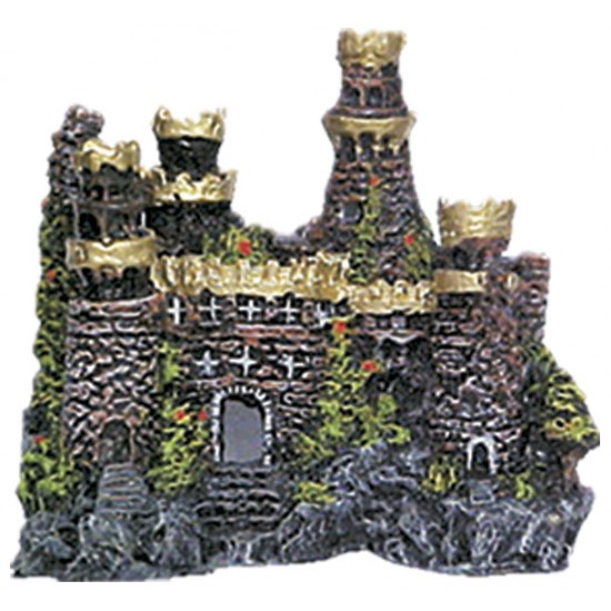 ENFEITE RESINA CASTELO 4 MEDIEVAL (1016)