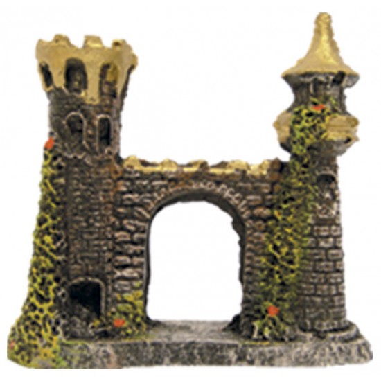 ENFEITE RESINA PORTAL NOVE 10X8CM