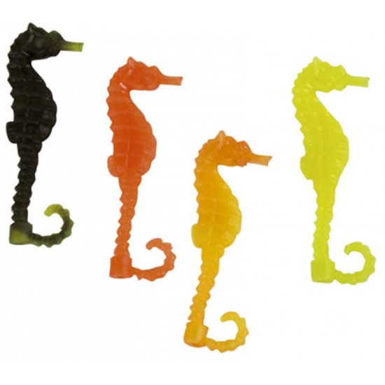 ENFEITE PLASTICO CAVALO MARINHO C/12 STILL PET