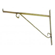 2329 - SUPORTE P/JARDINEIRA DOURADO 1 15CM C/2