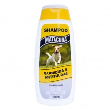 6471 - SHAMPOO SARNICIDA E ANTI PULGAS MATACURA 200ML