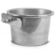 13818 - CANECA ALUMINIO C/ BORBOLETA G 300ML