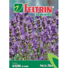 1078 - SEMENTE FELTRIN ALFAZEMA OU LAVANDA C/20