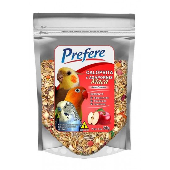 Prefere Mix Alimento Calopsita c/ Frutas 500g
