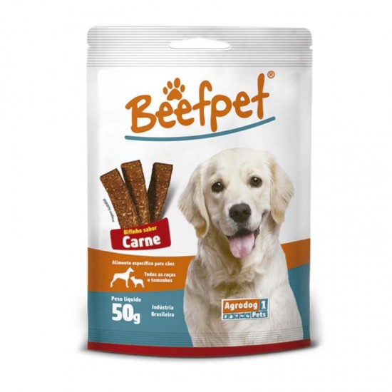 BIFINHO BEEFPET AGRODOG CARNE 50G