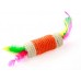 BRINQUEDO GATO NAPI SISAL ROLO PENAS BG-24