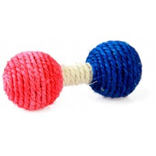 35292 - BRINQUEDO GATO NAPI SISAL HALTERES BG-28