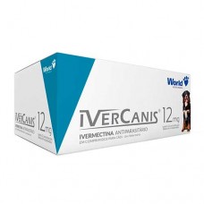 29498 - IVERCANIS 12MG (60KG) DISPLAY 12 CATUCHOS