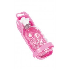 30100 - BEBED. PORT.DRINK PLAST PET ROSA 300ML